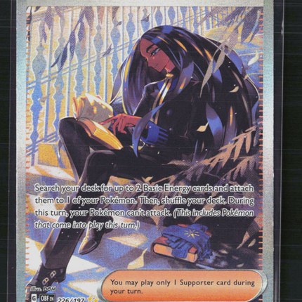 Pokemon 2023 Obsidian Flames Geeta FA SAR #226/197