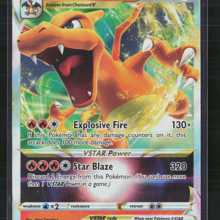 Pokemon 2022 Brilliant Stars Charizard VSTAR #18/172