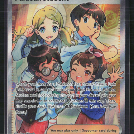 Pokemon 2024 Paldean Fates Paldean Student UR FA #230/91