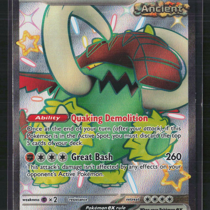 Pokemon Scarlet & Violet Great Tusk EX FA #SVP EN 072