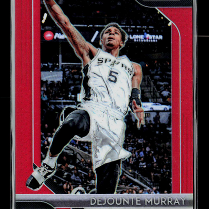 2018 Panini Prizm Dejounte Murray #261 Red 122/299