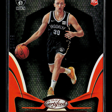 2018 Panini Certified Dzanan Musa #179 RC Orange /99