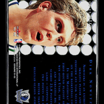 2001 Fleer Genuine Dirk Nowitzki #2 of 15 @LC
