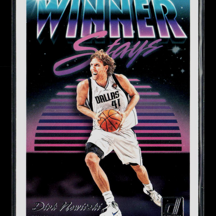 2018 Panini Donruss Winner Stays Dirk Nowitzki #3