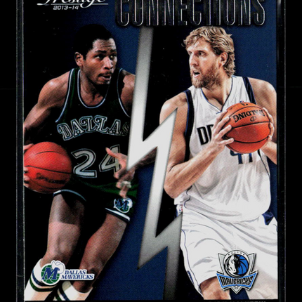 2013 Panini Prestige Connections Dirk Nowitzki Mark Aguirre #14