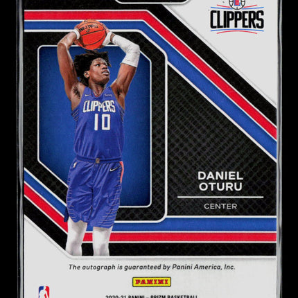 2021 Panini Prizm Daniel Oturu #RP-DOT RC Auto