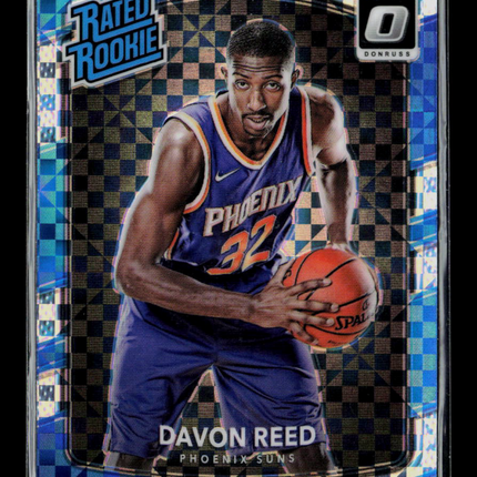 2018 Panini Donruss Optic Davon Reed #169 Checkerboard