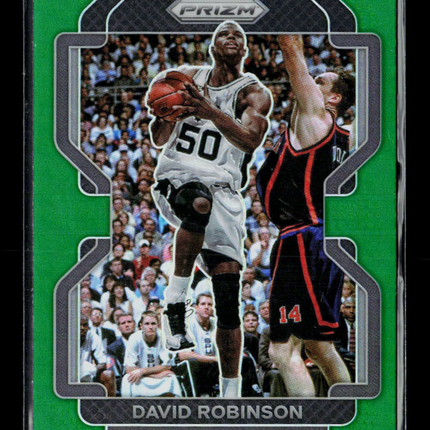 2021 Panini Prizm David Robinson #242 Green