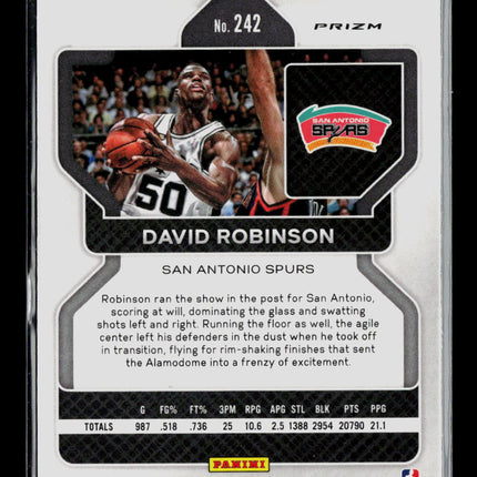 2021 Panini Prizm David Robinson #242 Green