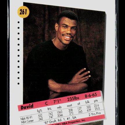 1991 SkyBox David Robinson #261