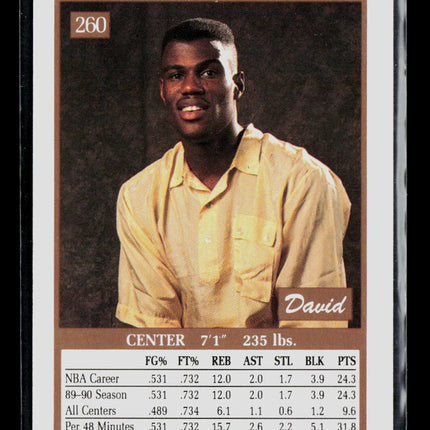 1990 SkyBox David Robinson #260