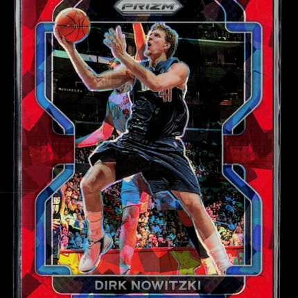 2021 Panini Prizm Dirk Nowitzki #289 Red Ice