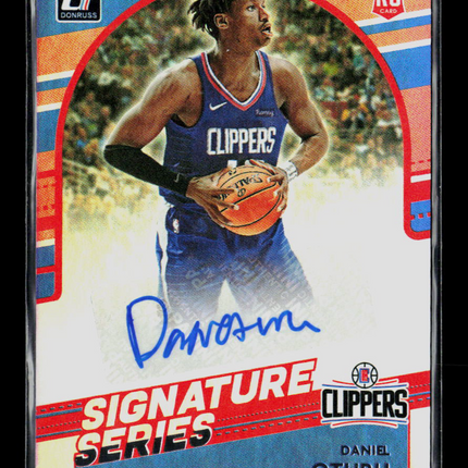 2020 Donruss Signature Series Daniel Oturu #SG-DOT RC Auto