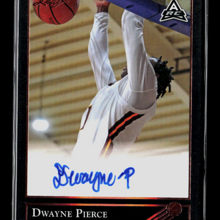 2022 Leaf Dwayne Pierce #BG-DP1 RC Auto