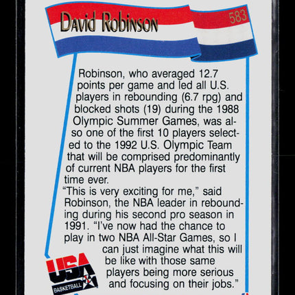 1991 NBA Hoops David Robinson #583