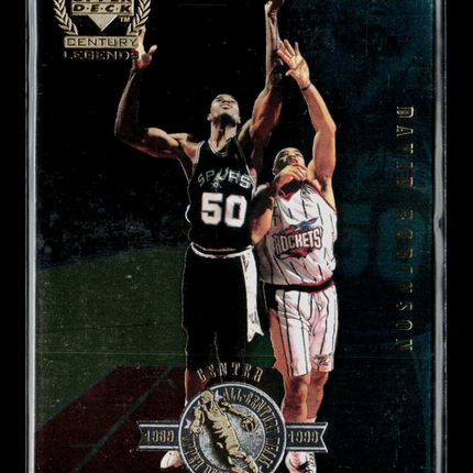 1999 Upper Deck Century Legends All-Century Team David Robinson #A12