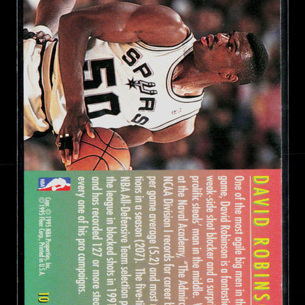 1995 Fleer Total D David Robinson #10