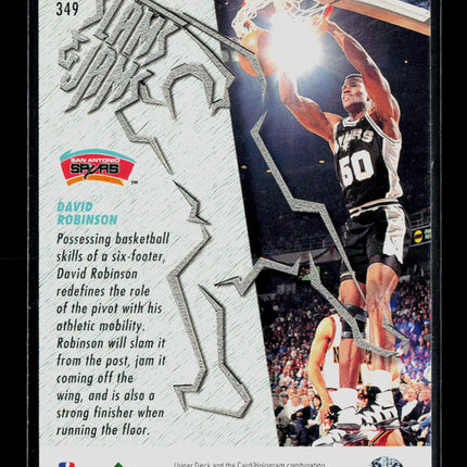 1995 Upper Deck Slams & Jams David Robinson #349