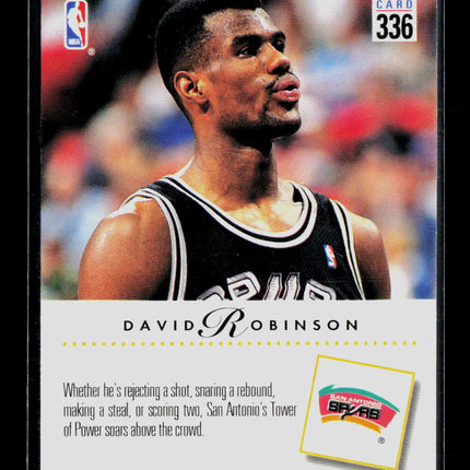 1994 SkyBox SkyBox Premium David Robinson #336 Tower of Power