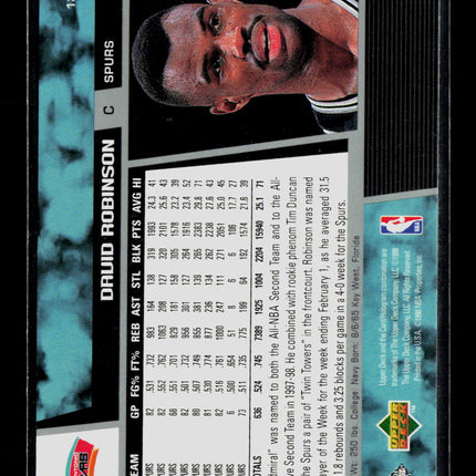 1998 Upper Deck David Robinson #137