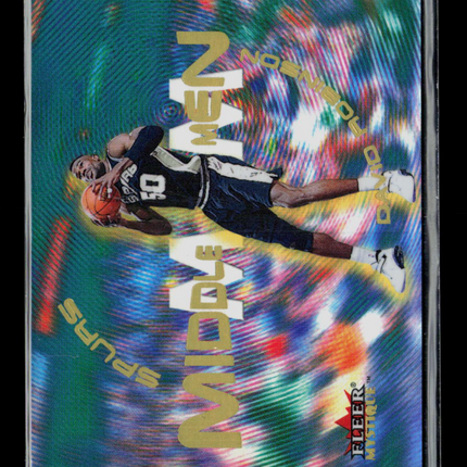 2000 Fleer Mystique Middle Men David Robinson #6 of 10 MM