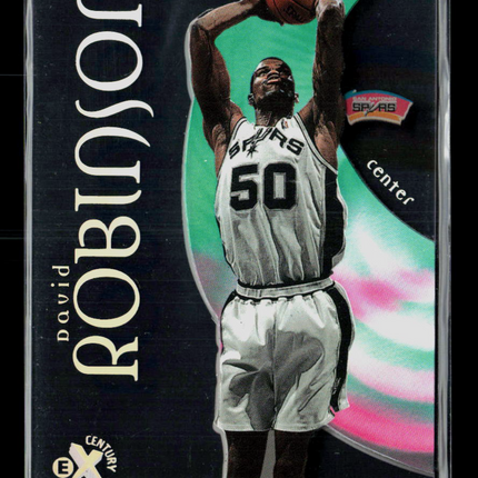 1999 SkyBox E-X Century David Robinson #33