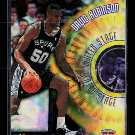1999 Topps Season's Best David Robinson #SB1 Center Stage