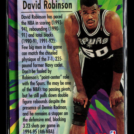 1995 Fleer Ultra Ultra Power David Robinson #10 of 10