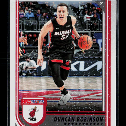 2022 Panini NBA Hoops Duncan Robinson #98 Winter