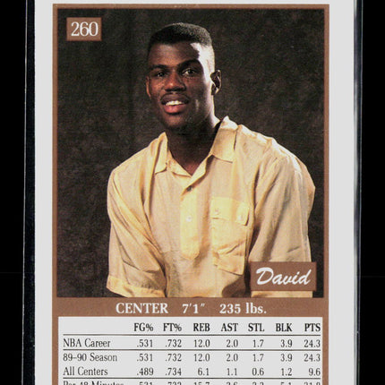 1990 SkyBox David Robinson #260