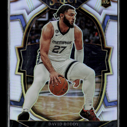 2023 Panini Select David Roddy #78 Concourse Silver