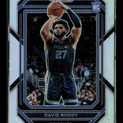 2023 Panini Prizm David Roddy #261 RC Silver
