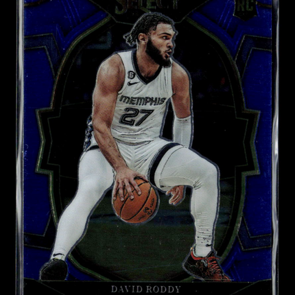 2023 Panini Select David Roddy #78 Blue