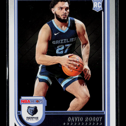 2022 Panini Hoops David Roddy #253 RC