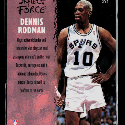 1995 SkyBox SkyTech Force Dennis Rodman #SF26