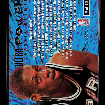 1994 Fleer Ultra Ultra Power Dennis Rodman #9
