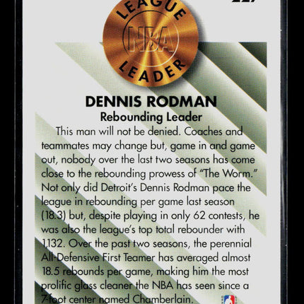 1993 Fleer Dennis Rodman #227