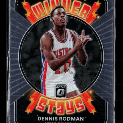 2022 Panini Donruss Optic Winner Stays Dennis Rodman #6