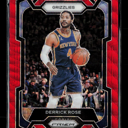 2023 Panini Prizm Derrick Rose #272 Red