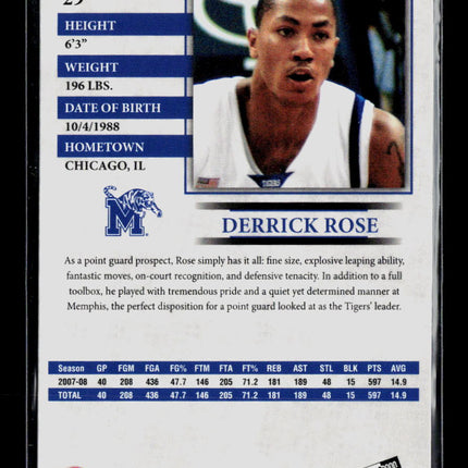 2008 Press Pass Derrick Rose #29