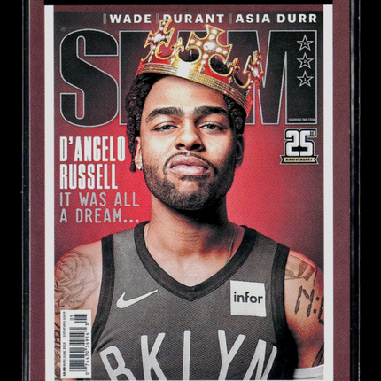 2021 Panini Hoops SLAM D'Angelo Russell #SLAM #221