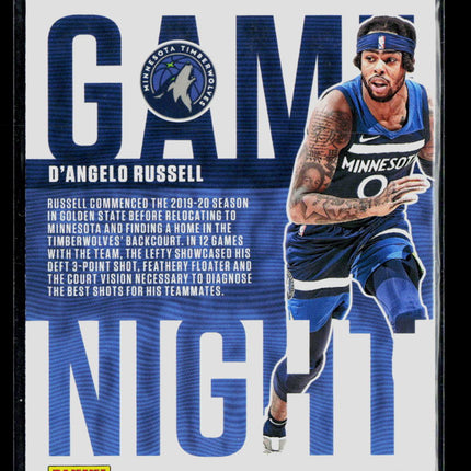 2021 Panini Contenders Game Night D'Angelo Russell #10