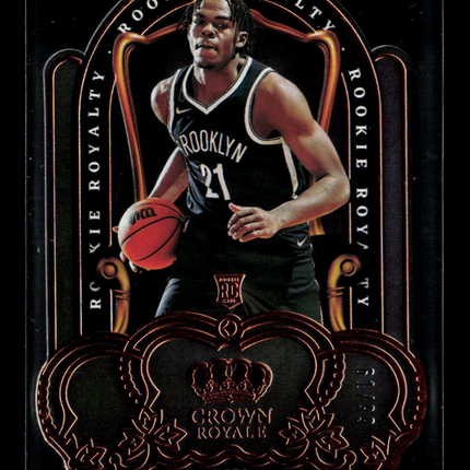 2022 Panini Crown Royale Rookie Royalty Day'Ron Sharpe #20 61/99 RC
