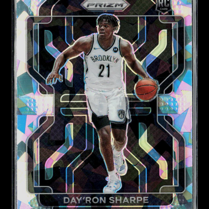 2021 Panini Prizm Day'Ron Sharpe #281 Silver Ice