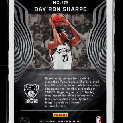 2022 Panini Illusions Basketball Day'Ron Sharpe #179 RC