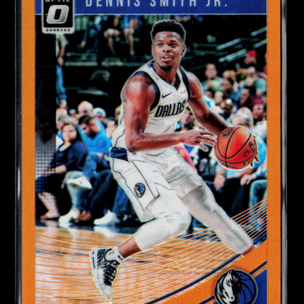 2019 Panini Donruss Optic Dennis Smith Jr. #10 Orange 005/199