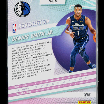 2018 Panini Revolution Cubic Dennis Smith Jr. #6 Cubic /50