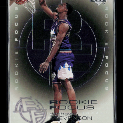 2001 Upper Deck Rookie Focus DeShawn Stevenson #RF8