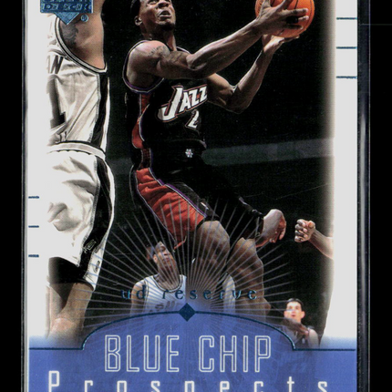 2001 Upper Deck UD Reserve Blue Chip Prospects DeShawn Stevenson #112