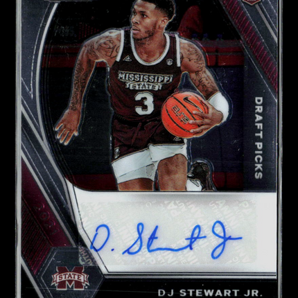 2021 Panini Prizm Draft Picks DJ Stewart Jr. #DP-DSJ RC Auto